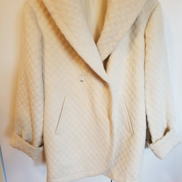 Yansi Fugel Alpaca Wool coat - vintage - Picture 8 of 12